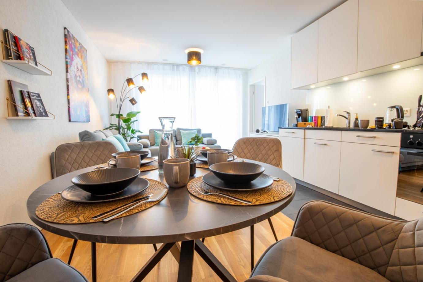 Special Einstein II Apartment Basel, Messe Kleinbasel 10-Star Ngoại thất bức ảnh